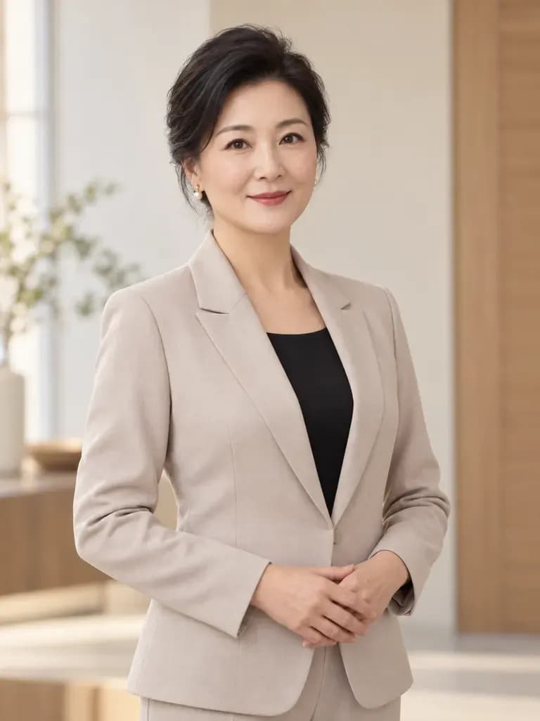 礼仪导师团队形象示意